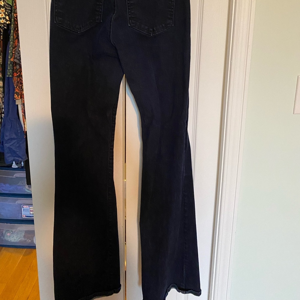 Iris Denim Bell High-Rise bottom Jeans